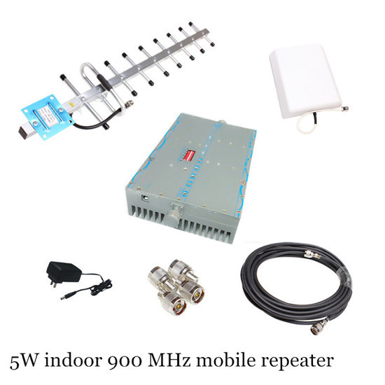 Indoor High Power 5w Single Band 85db 900mhz Gsm Signal Repeater