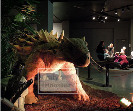 Interactive Animatronic Dinosaur Of Ankylosaurus