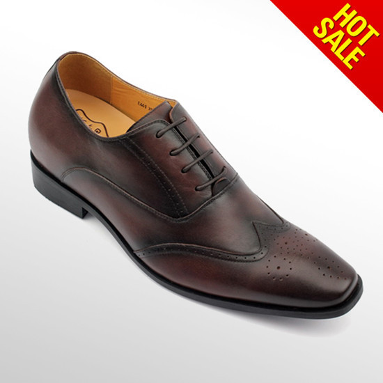 Italy Design Custome Genuine Leather Mens Formal Oxford Shoes