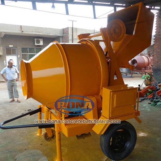 Jzr350 Diesel Engine Concrete Mixer