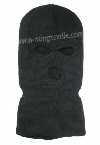 Knitted Hat 3 Hole Balaclava