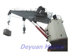 Knuckle Telescopic Boom Ship Crane