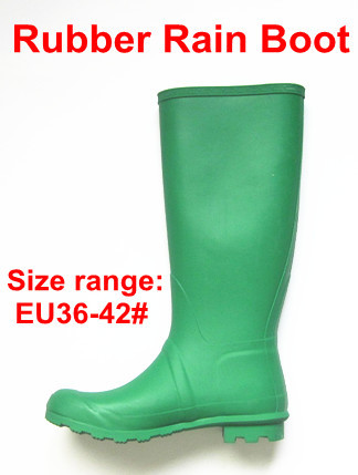 Ladies Fashion Rubber Rain Boots
