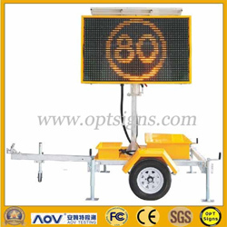 Led Full Matrix Portable Variable Message Signs B Size