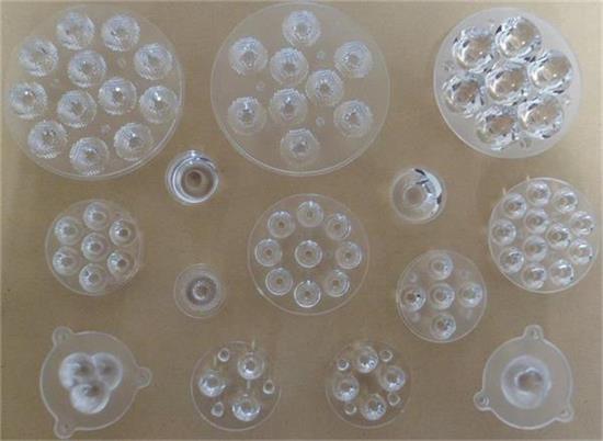 Led Lens Plastic Optical Cap Cover