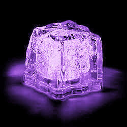 Led Liquid Activated Flashing Ice Cube