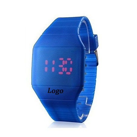 Led Rubber Wrist Watch