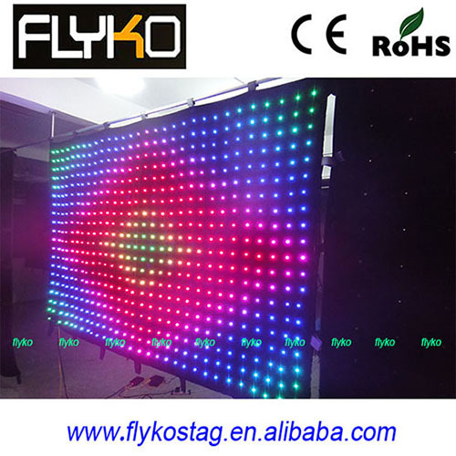 Led Video Curtain Backdrop