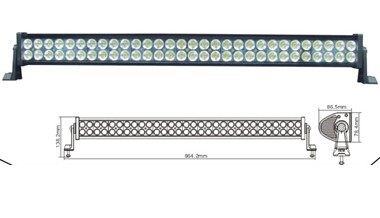 Led Worklight 180w 10 30v Dc Aluminium 60pcs 3w Light Bar For Jeep Ch 008d