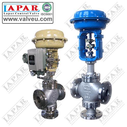 Lph14 Pneumatic Diaphragm 3 Way Control Valve