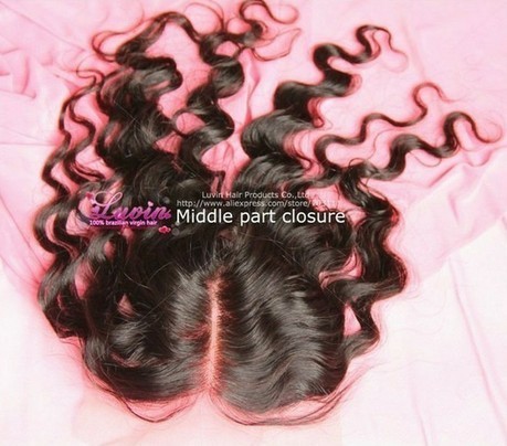 Luvin Hair Lace Top Closure With Loose Wave Swiss Brazilian Virgin