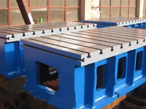 Machine Parts Verticality Inspection And Crossed Cast Iron Box