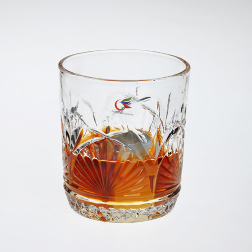 Machine Pressed Whiskey Glass