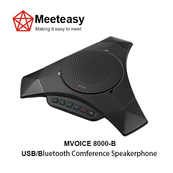 Meeteasy Mvoice 8000 B Usb Bluetooth Conference Speakerphone Microphone Spe