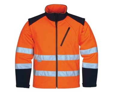 Men High Vis Reflective Softshell Safety Jacket 2015hvs02