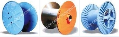 Metal Flange Process Bobbin Flat High Speed Corrugated