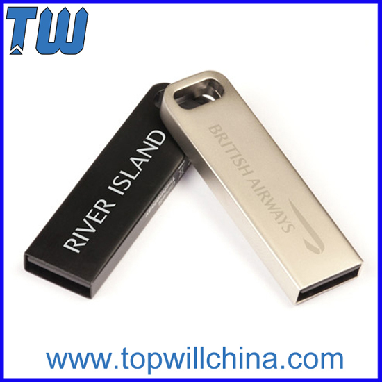 Metal Slim Rectangle Oem Usb 3 0 Flash Drives With Free Logo Printing