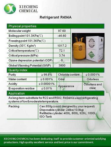 Mixed Refrigerant R404a From China