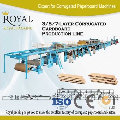 Mjf 5 Corrugated Board Production Line