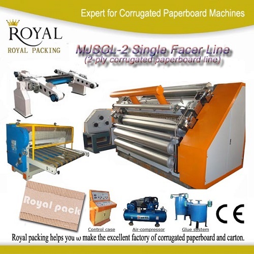 Mjsgl 2 Single Facer Line