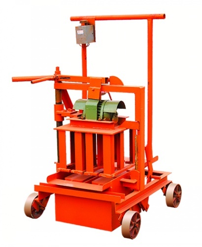 Mobile Block Making Machine Multi Function Brick For Sale Qm40a