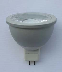 Mr16 Led Spotlight With Die Casting Aluminum Shell Cob Cir 80 Lifespan 4500