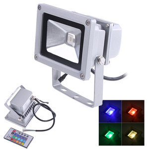 Multi Color 10w Rgb Led Floodlights Ip65