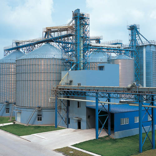 Muyang Group Assembly Malt Silo