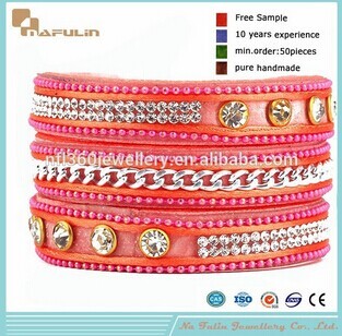 Nafulin Austrian Crystal Bracelets Handmade Designer Jewelry