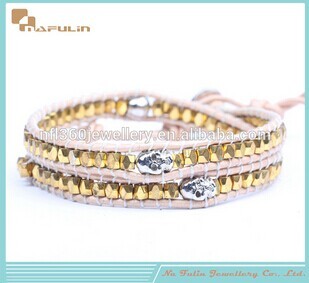 Nafulin Top Fashion Skull Copper Bracelet Wholesale