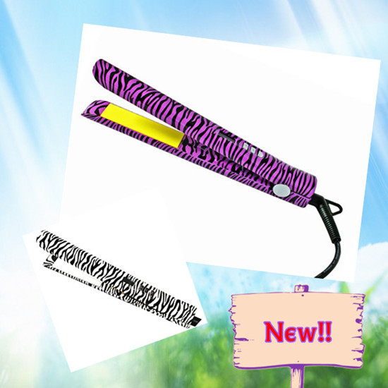 New Design Zebra Print Hair Straightener