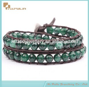 Nflbr04202 2014 Fashion Mala Elastic Band Style Seed Bead Bracelet