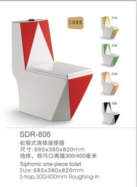 One Piece Toilet Sdr 806