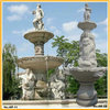 Outdoor Fountain Stone Water Garden Carving Pool