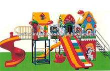 Outdoor Plastic Slide Playground