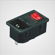 Pa66 Ac Power Socket Ul Cul Vde 15a 250v