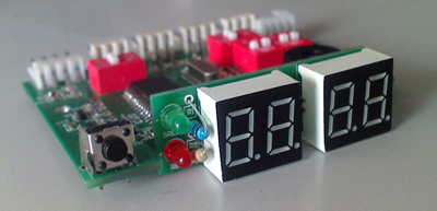 Pc Temperature Monitor For Computer Servers With Led Display