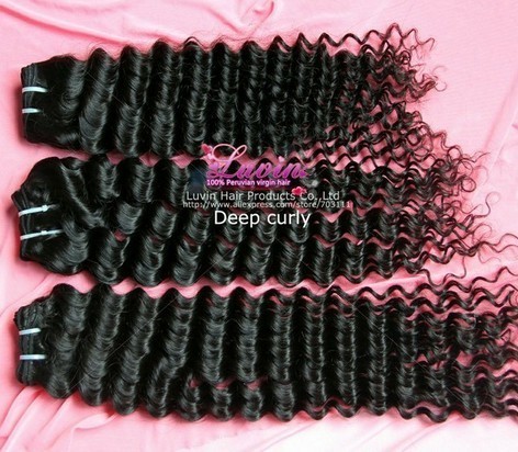 Peruvian Virgin Hair Deep Wave Lovely Curl Free Shedding And Tangle