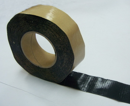 Pet Grid Butyl Waterproof Tape Used For Roofing 2mm 30mm 15m