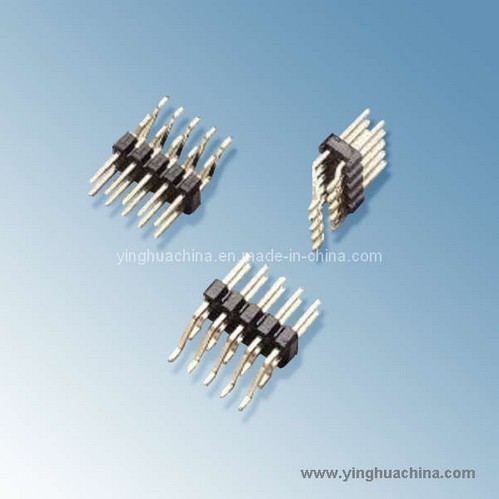 Pin Header 2 54 Horizontal Smt Dual Row H 6 1 2105