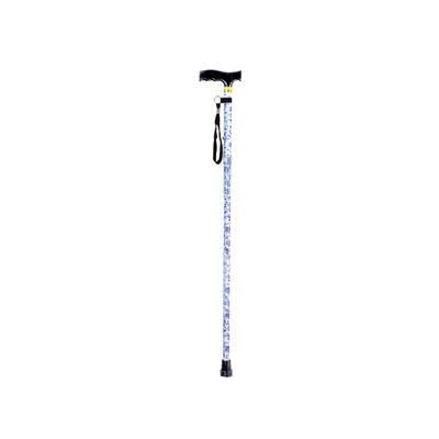 Plastic Handled Patterned Walking Stick