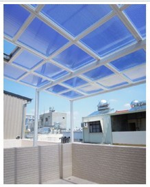 Polycarbonate Shutter Twin Wall Sheet