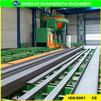 Q69 Pass Through Sand Blasting Machine