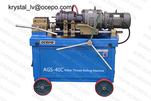 Rebar Taper And Parallel Threading Machine Ags 40c