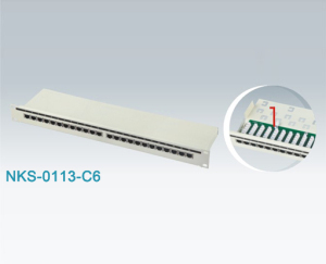 Rj45 Cat6 Ftp Patch Panel Nks 0113 C6