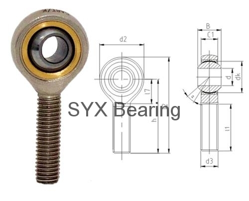 Rod End Bearing Sa10t K