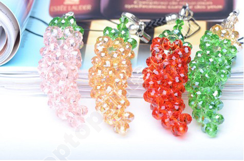 Rondell Crystal Beaded Pepper Charms