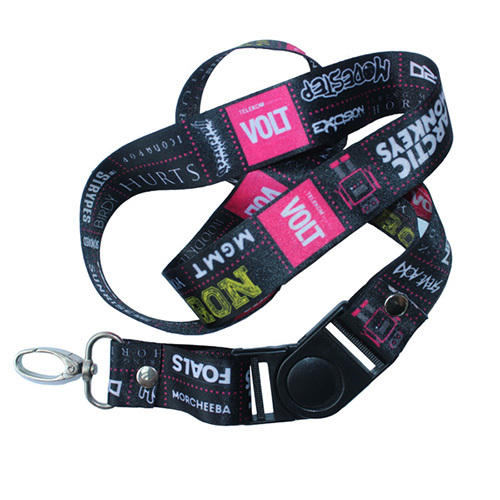 Rotating Buckle Dye Sublimation Lanyard