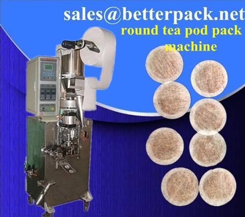 Round Tea Bags Machine Coffee Pods