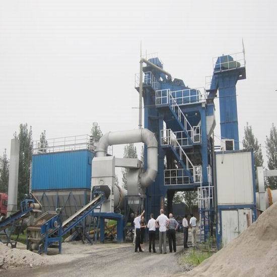 Sap100 Asphalt Batch Mix Plant Sinosun Covering Shaped